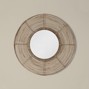 Beehive Round Mirror